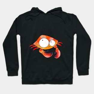 Doodled crab Hoodie